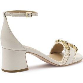 Resim Sandalet Kadın 79h1 Frau Fancyplume Orobeige Bej 