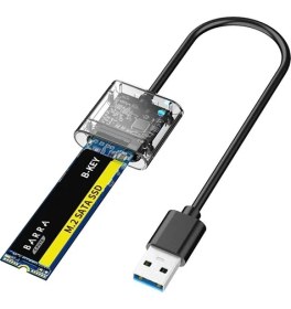 Resim Ally M.2 Sata USB 3.0 Gen1 SSD Harddisk Kutusu M.2 Ngff- JMS578 AL-34089 