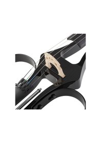 Resim Kinglos Kng Dsdt-1801 Elektro Çello 4/4 Siyah Profesyonel - Silent Kulaklık Çıkışlı Sessiz Çalışma, Modern Tasarım, Taşıma Çantalı Set 