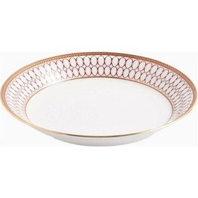 Resim Wedgwood Renaissance Kırmızı Derin Porselen Tabak, 22 Cm 