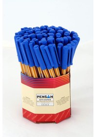 Resim Pensan Mavi Tükenmez Kalem Pk 60'lı Ball Paint Pen 