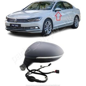 Resim Vw Passat B8 2014-2019 Elektirkli Yukarı Katlanır Ayna 