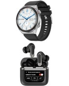 Resim Carmenta GTT 2 NFC Akıllı Saat + BT PRO 2. Nesil Bluetooth Kulaklık - 2'li Teknoloji Paketi 
