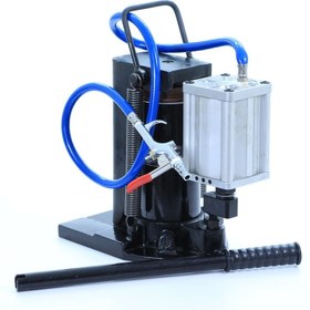 Resim Worldforce 10 Ton Havalı Hidrolik Tırnak Kriko Strok: 130 Mm Kapalı Boyu 270 Mm Makine Krikosu 