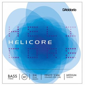 Resim D'Addario HP610 3/4M Helicore Hybrid Kontrabas Teli 