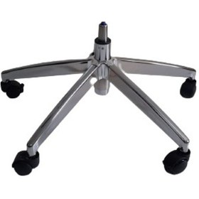 Resim Kamusalmarket Oyuncu Koltuğu Yıldız Ayağı Krom Pistonlu Çap 70 Cm 