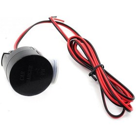 Resim Su Geçırmez Motorsıklet Usb Güç Adeptörü 2.1A 12V-24V 