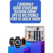 Resim Zengezur Yeni Nesil Unı 7 Kordonlu Çok Fonksiyonlu Nabız Ölçer Uyku ve Sağlık Takibi 