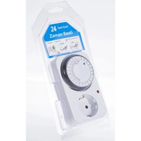 Resim Ceta Oag Ts-Md1 Priz Tipi Analog Zaman Saati 24SAAT Programlama 15 Er Dakika Zaman Aralığı 