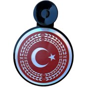Resim HMNL Oto Resimlik Vantuzlu AY YILDIZ 7 CM 