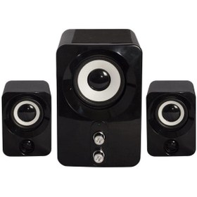 Resim MAGICVOICE FT-10 2 + 1 USB MİNİ HOPARLÖR ( 3W+3W+3W*4 OHM ) 