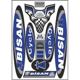 Resim SEVEN KARDEŞLER Bisan 002 Bisiklet Sticker 