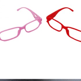 Resim CİYU TİCARET Renkli led ışıklı kitap okuma gözlüğü 