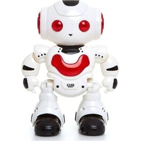 Resim Kutulu Kumandalı Işıklı Robot Kırmızı Diğer 