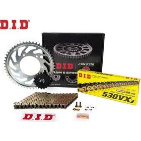 Resim Zincir Dişli Seti Kawasakı Zzr 1100cc Zincir: Dıd-530vx3 Gold-110 Ön Dişli: Sunstar 17t Arka Dişli: Jt 45t 1993-2001 