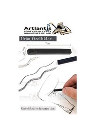 Resim Sıkıştırılmış Kömür Füzen Seti 1 Paket Kohinoor 2b 4b 6b Yumuşak Orta Sert Siyah Kare Press Kömür Füzen Yassı Çizim 