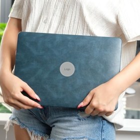 Resim McStorey Macbook Air Kılıf 13 inç Deri Leat01 Eski USB Girişli Model 2010-2017 A1369 A1466 ile Uyumlu Lacivert 