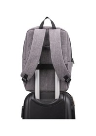 Resim Classone RC58-154 Triesta Serisi Geri Dönüştürülmüş Kumaş 15.6" Uyumlu Notebook Sırt Çantası Gri 