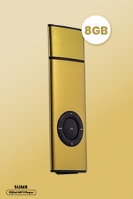 Resim GoldMaster Slim 8 8 GB Hafızalı Dijital MP3 Player 