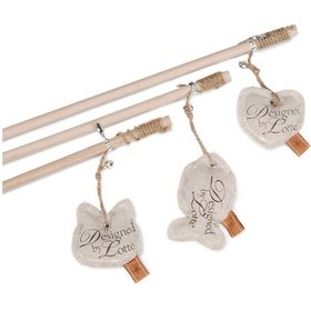 Resim Beeztees Dbl Kedi Oltası, Kalpli, Çeşitli Renklerde, 50cm 