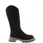 Resim Dgn 4005 Kadin Yandan Fermuarli Uzun Bot 4005-1974-R1680 Siyah 