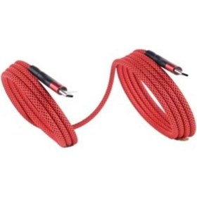 Resim Bmcc-03 Kirmizi Manyetik Usb-c-usb-c Kablo 2 M, 60 W Hızlı Şarj 