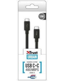 Resim Trust 21595 1M Usb-C To Usb-C 480Mbs Kablo 