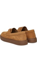 Resim Calvin Klein Erkek Hibrit Bağcıklı Tekne Kahverengi Loafer HM0HM01892-GCX 