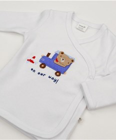 Resim Minipolo Sezgibaby 5'li Yenidoğan Erkek Hastane Çıkışı Hediye Seti Mavi 