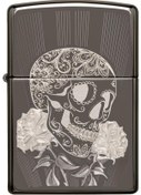 Resim Zippo Çakmak 29883-069967 Fancy Skull Design 