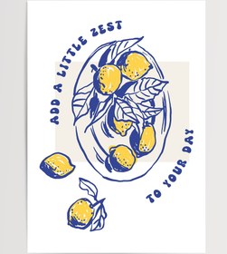 Resim Limon Meyve - Gıda - 15x21 cm 