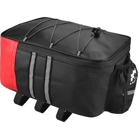 Resim Maiyame Bisiklet Bagaj Çantası - Hafif, Dayanıklı Ve Su Geçirmez Kırmızı/mavi/siyah Kırmızı 