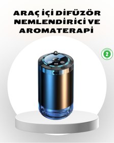 Resim ZERO LAND MTXDPN Araç İçi Difüzör Yıldız Projeksiyonlu ve (183346) Aromaterapi Özellikli 