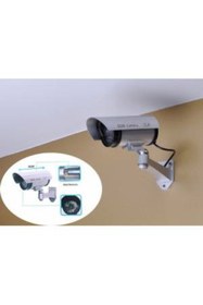 Resim FırsatVar Ikaz Işıklı Sahte Güvenlik Kamerası Hırsız Caydırıcı Yapay Pilli Kamera Dış Mekan Koruyucu 