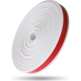 Resim Qianyi 1 Metre Kendinden Yapışkanlı U Şekilli Silikon Kenar Bant Şeridi - Mobilya Koruma Linen L 