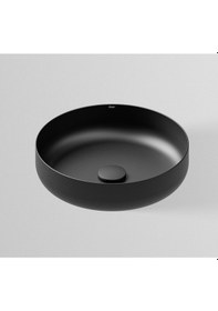 Resim Alape Yuvarlak Çanak Lavabo - Koyu Demir - 40 Cm - 3509000190 Koyu Demir 