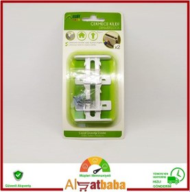 Resim Asude Kids Çekmece Kilidi 2Li Çok Renkli 