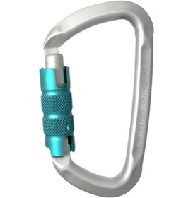 Resim Edelrid D-Classic 3000 Triple Karabina Gümüş 