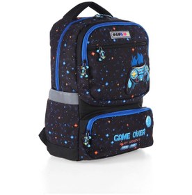 Resim Ccs Kids Blackblue Sırt Çantası 51724 Öz Kara Çok Renkli 