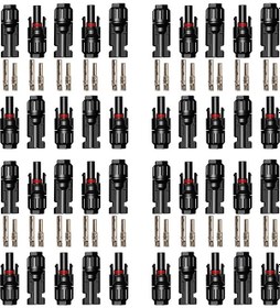 Resim 100 Set Mc4 Solar Bağlantı Konnektörü 