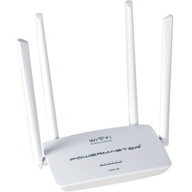 Resim Powermaster PW-WR08 300 Mbps Dört Antenli Access Point Repeater Kablosuz Router 