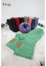 Resim Kral Socks Kadın Termal Havlu Patik Çorap 5'li Set 5 Çift ASORTİ 