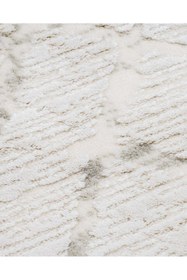 Resim Moda 1098 Beyaz Modern Pamuk Makine Halısı - Beyaz / 200 x 450 