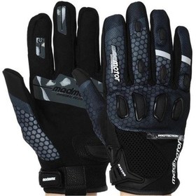 Resim Madmotor Mt-21 Protection Koruyucu Motorcu Eldiveni Touch Uyumlu Kaymaz Korumalı Erkek Eldiveni Spor Eldiveni 