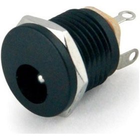 Resim 10 Adet Dc Yuvarlak Somunlu Power Dişi Adaptör Soketi Vidalı Jack 