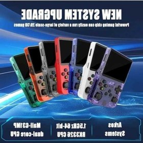 Resim Trendooze 64gb Beyaz 35 Inç Ekran Gaojunshop01 Retro El Konsolu R36s Arkos Taşınabilir Oyun Sistemi 