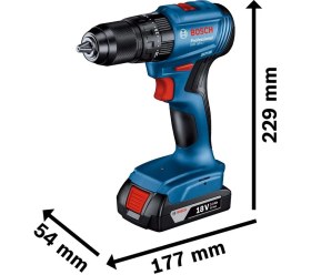 Resim Bosch Gdr 18V-215 + Gsb 185-LI Kombi Set 2X2,0AH 