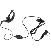 Resim Teltree Kenwood, Baofeng, Retevis Uyumlu K Bağlantılı Walkie Talkie Kalın Kablolu Kulaklık - P992-pk01 