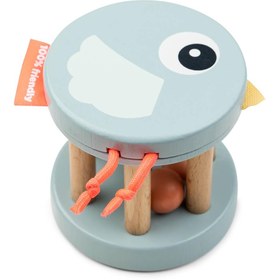 Resim Ahşap Çıngırak Mavi, 0 Ay ve Üzeri 