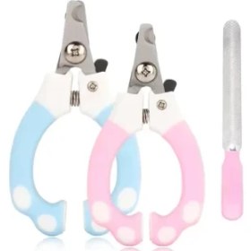 Resim Kilitli Kedi Köpek Tırnak Makası 